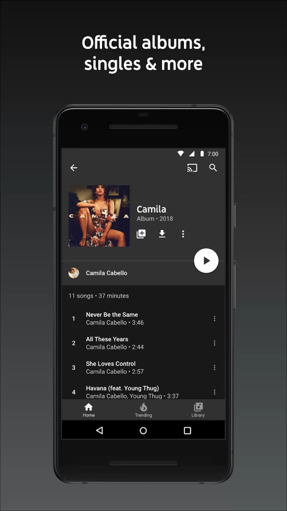 Youtube Music Apk download